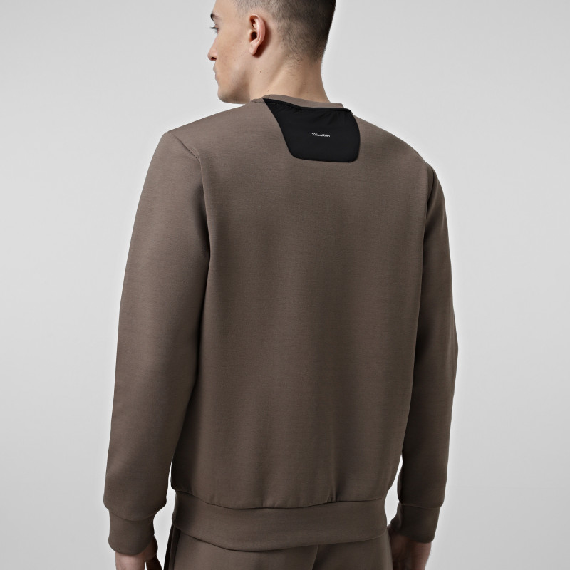Men's sweatshirt Larum Viora brown 302515-200