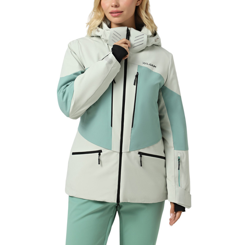 Women's jacket Larum Jetstream green 555076W-310