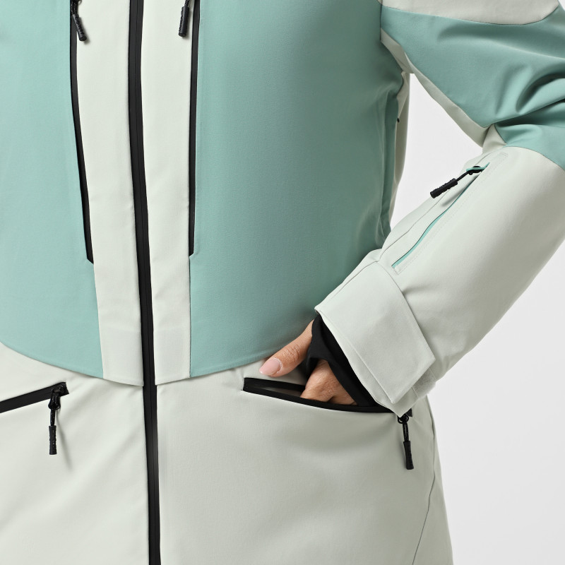 Women's jacket Larum Jetstream green 555076W-310