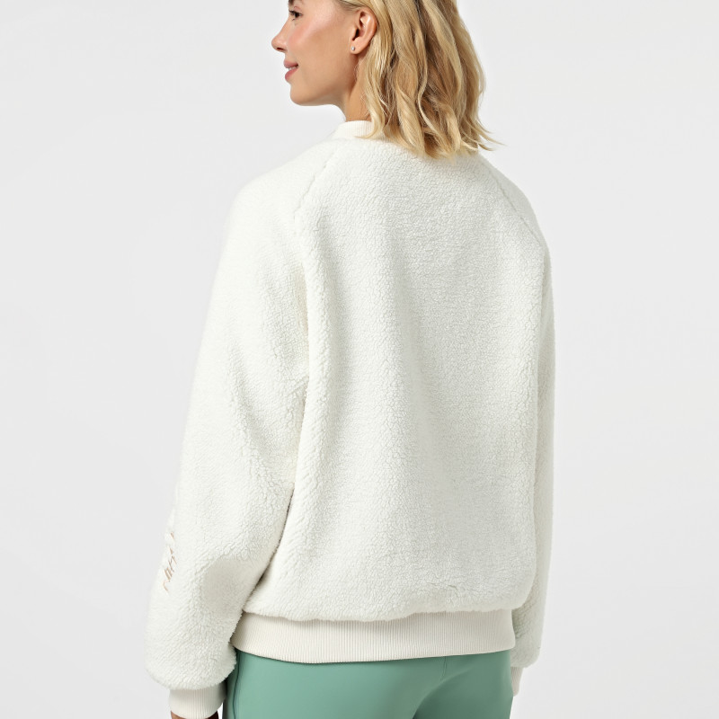 Sudadera de mujer Larum Lunara blanca 162507-100