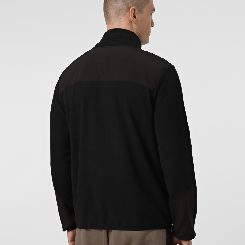 Sudadera de hombre Larum Auralis negra 162509-010