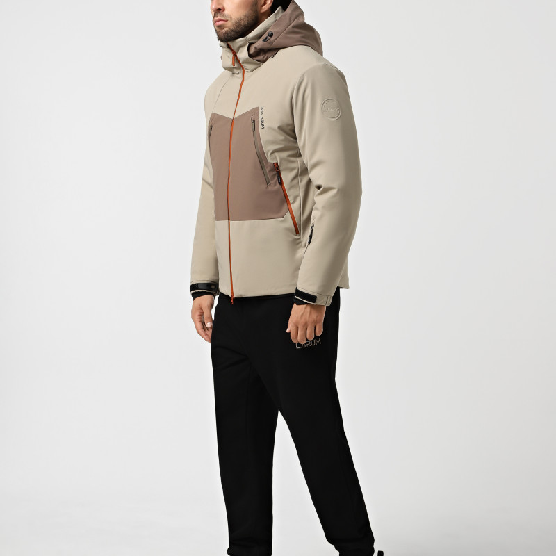 Men's jacket Larum Cyclone beige 515513W-125
