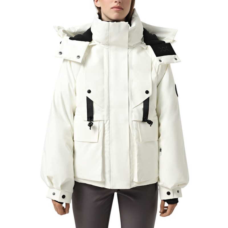Women's jacket Larum Slicker white 302519-100