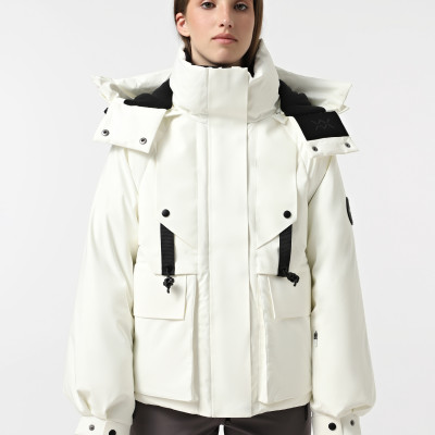 Women's jacket Larum Slicker white 302519-100