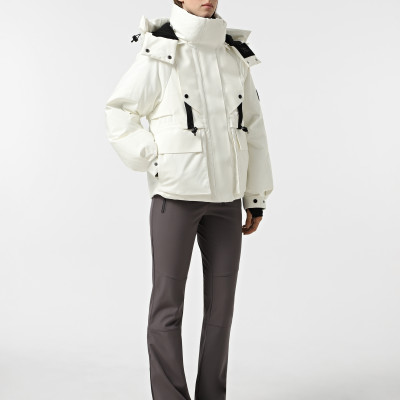 Women's jacket Larum Slicker white 302519-100
