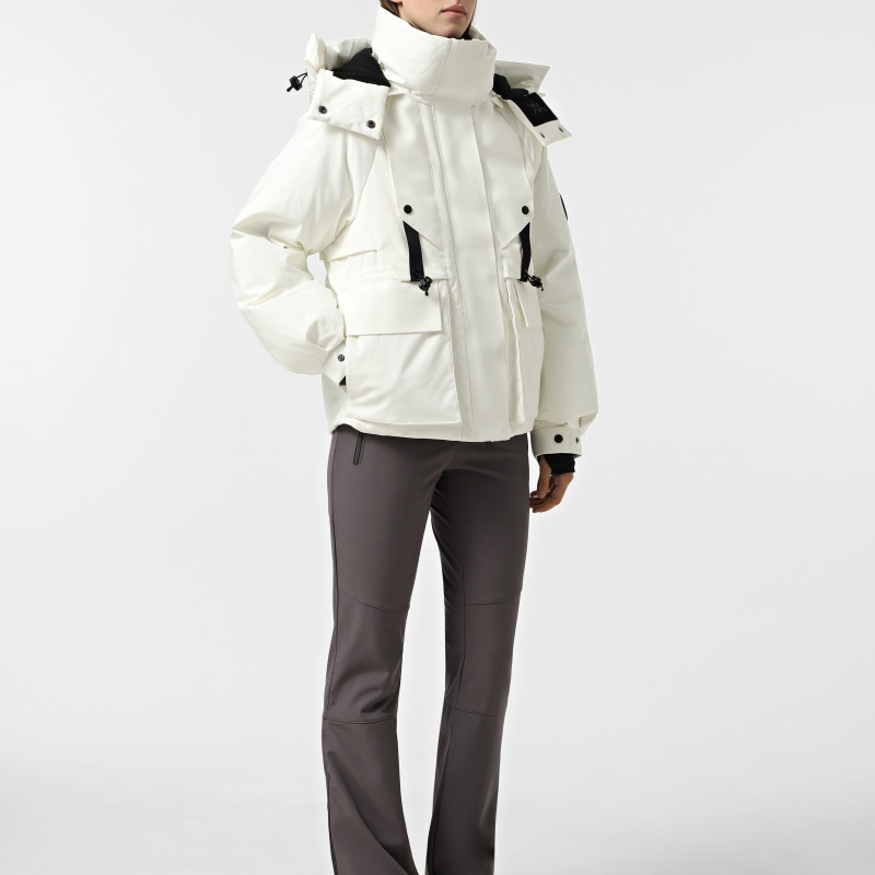 Women's jacket Larum Slicker white 302519-100