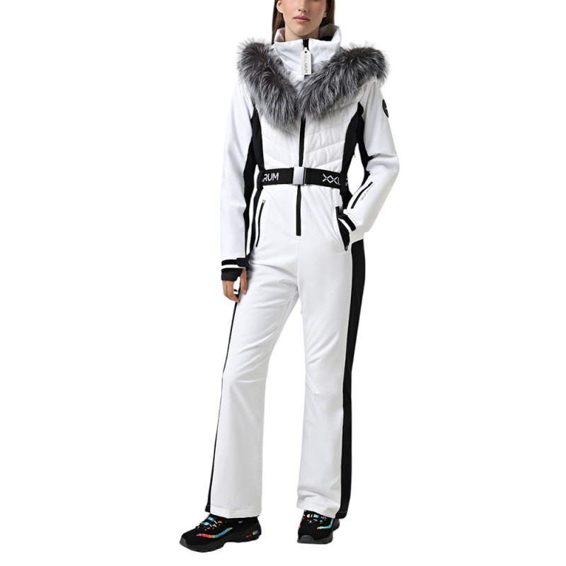 Women's overalls Larum Frostbite white 302520-100
