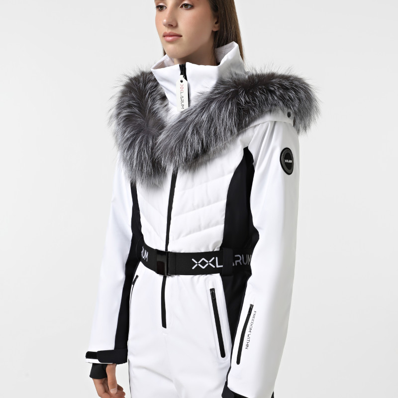 Women's overalls Larum Frostbite white 302520-100