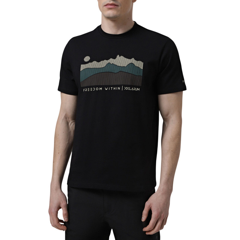 Men's T-shirt Larum Elarin black 102607-010