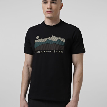 Men's T-shirt Larum Elarin black 102607-010