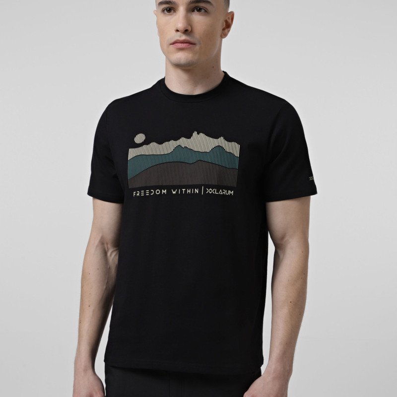 Men's T-shirt Larum Elarin black 102607-010