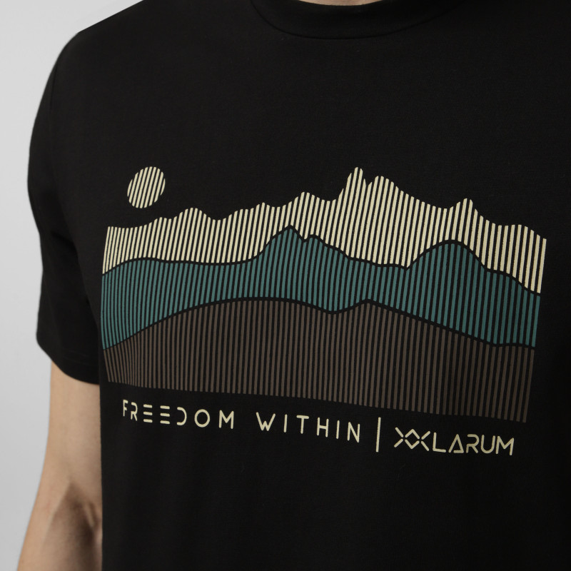 Men's T-shirt Larum Elarin black 102607-010
