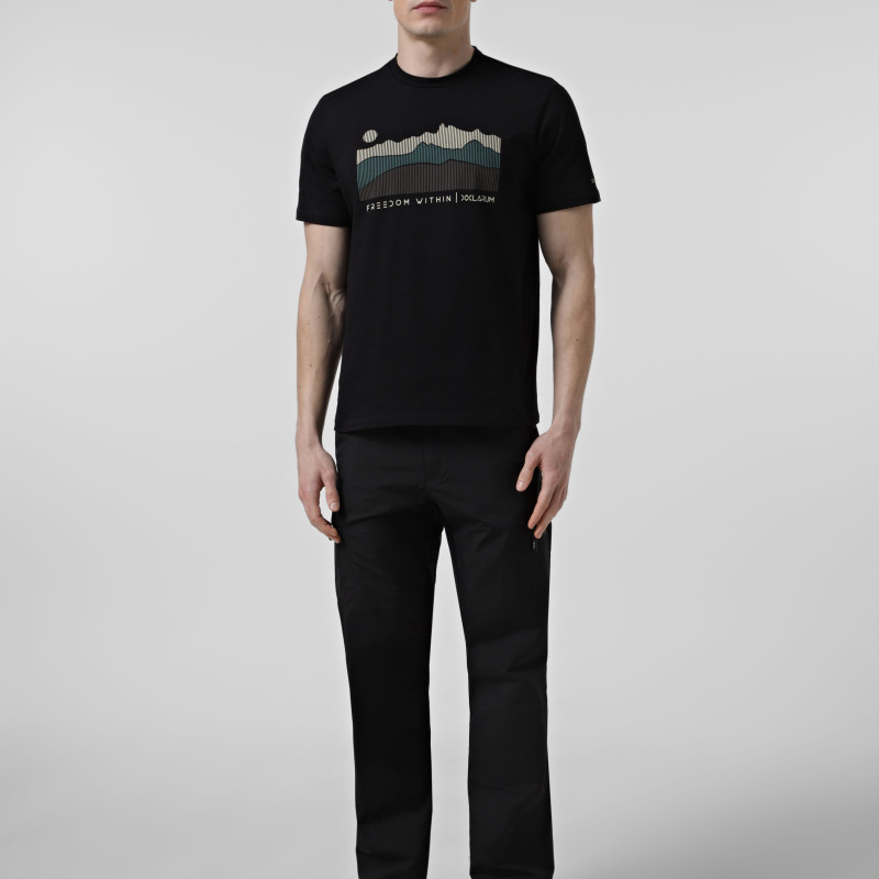 Men's T-shirt Larum Elarin black 102607-010