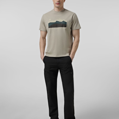 Men's T-shirt Larum Elarin khaki 102607-350