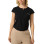 Women's T-shirt Larum Serava black 942603-010