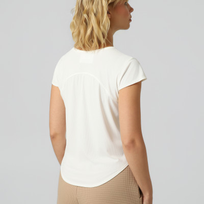 Women's T-shirt Larum Serava cream 942603-121