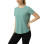 Women's T-shirt Larum Aureza green 942604-310