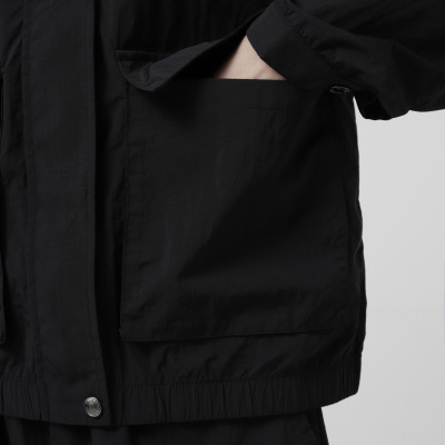 Women's windbreaker Larum Vanta black 172602-010