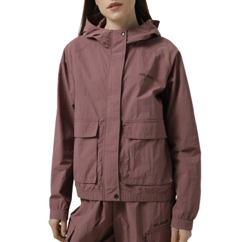 Women's windbreaker Larum Vanta burgundy 172602-670