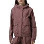 Women's windbreaker Larum Vanta burgundy 172602-670