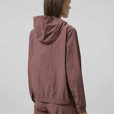 Women's windbreaker Larum Vanta burgundy 172602-670