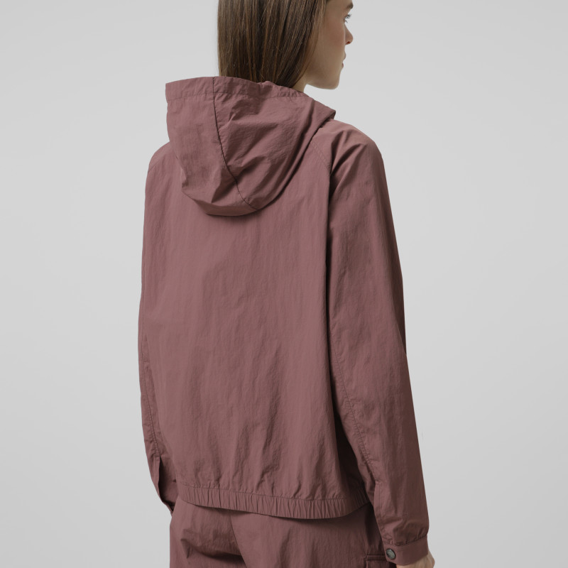Women's windbreaker Larum Vanta burgundy 172602-670