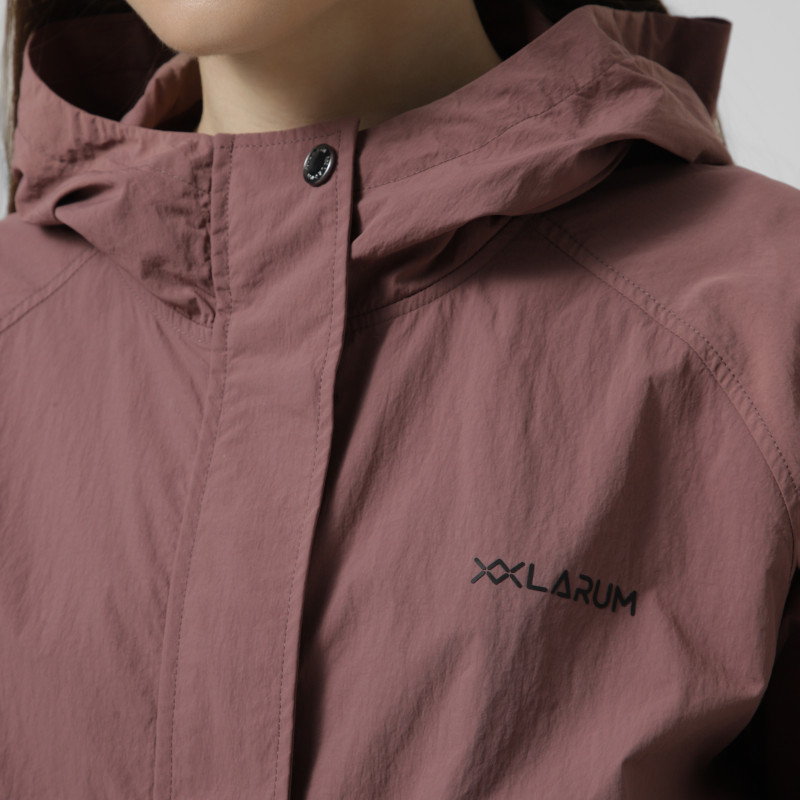 Women's windbreaker Larum Vanta burgundy 172602-670