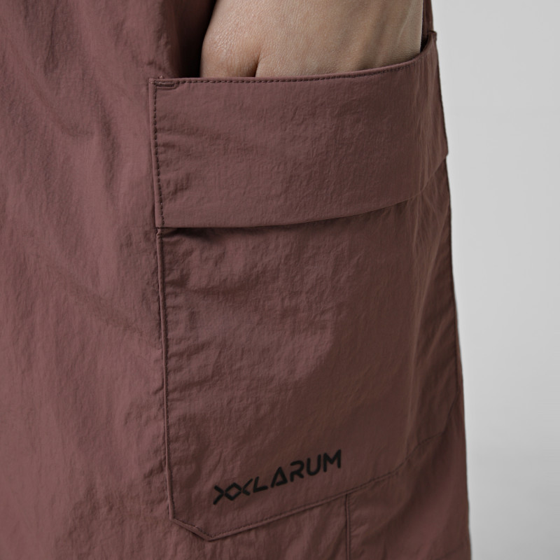 Women's shorts Larum Rune burgundy 172603-670