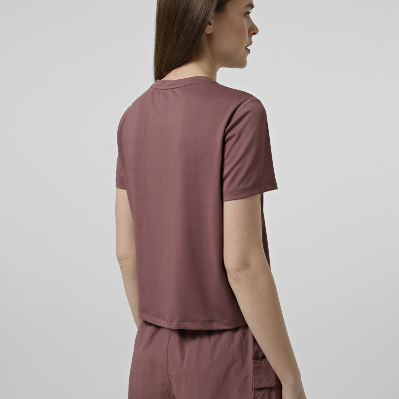 Women's T-shirt Larum Ayla burgundy 172604-670