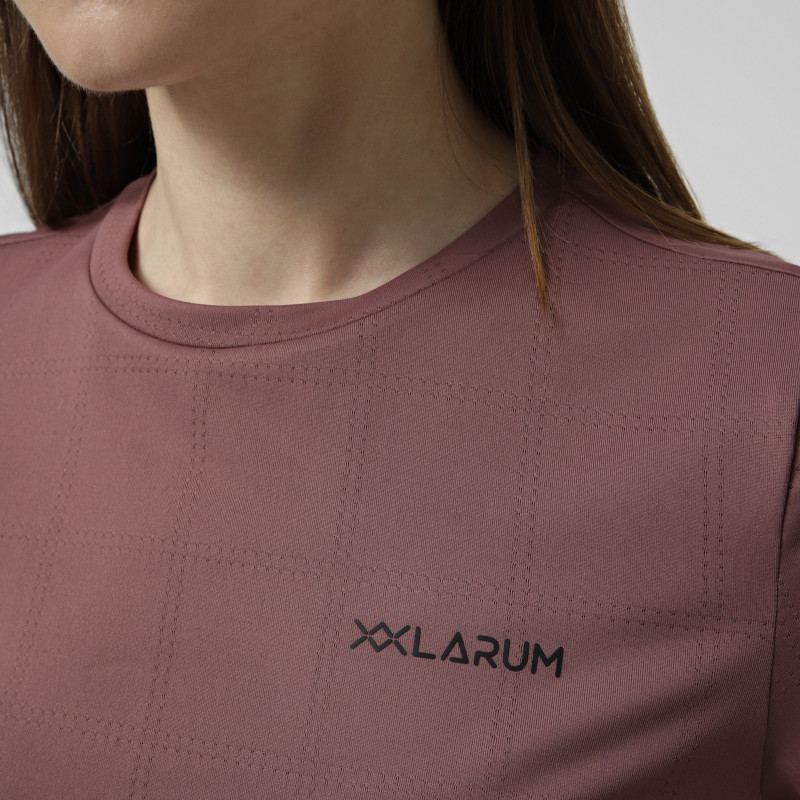 Women's T-shirt Larum Ayla burgundy 172604-670