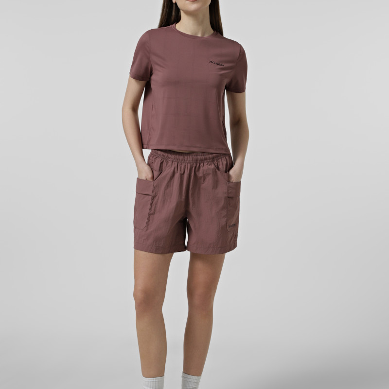 Women's T-shirt Larum Ayla burgundy 172604-670