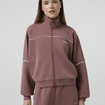 Women's sweatshirt Larum Tessan burgundy 172605-670
