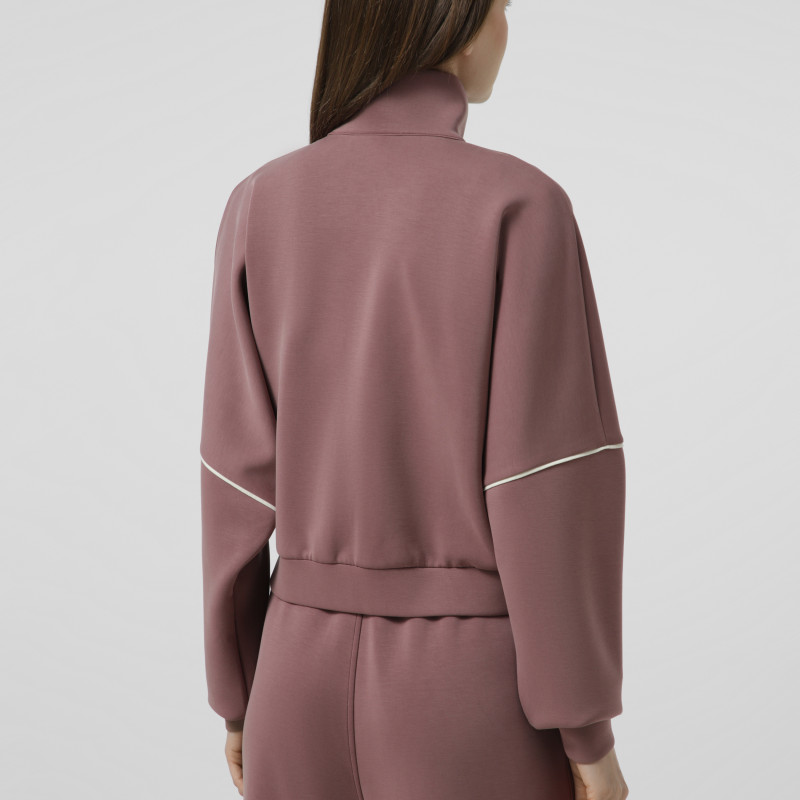 Women's sweatshirt Larum Tessan burgundy 172605-670