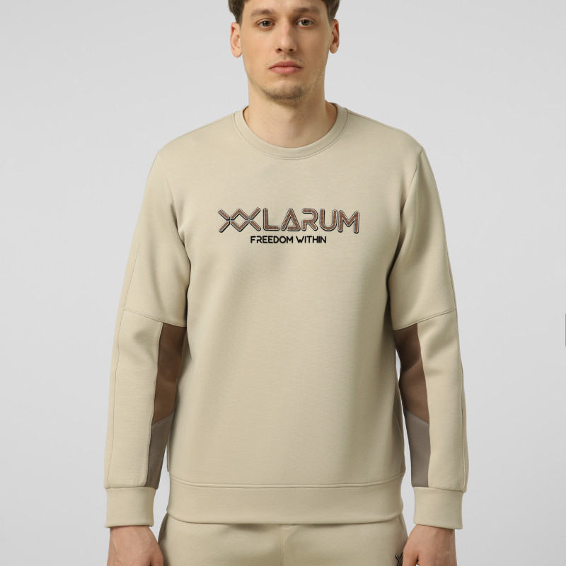 Men's sweatshirt Larum Molven khaki 902603-350