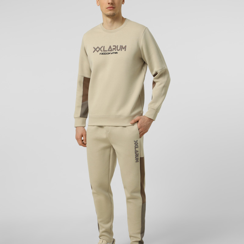 Men's sweatshirt Larum Molven khaki 902603-350