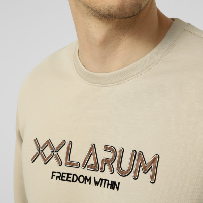 Men's sweatshirt Larum Molven khaki 902603-350