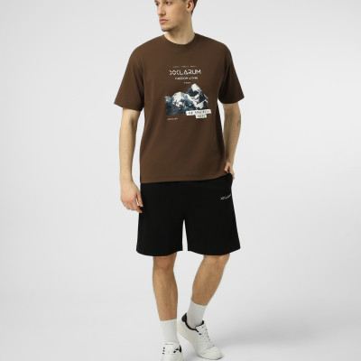 Men's T-shirt Larum Ravess mocha 902605-240