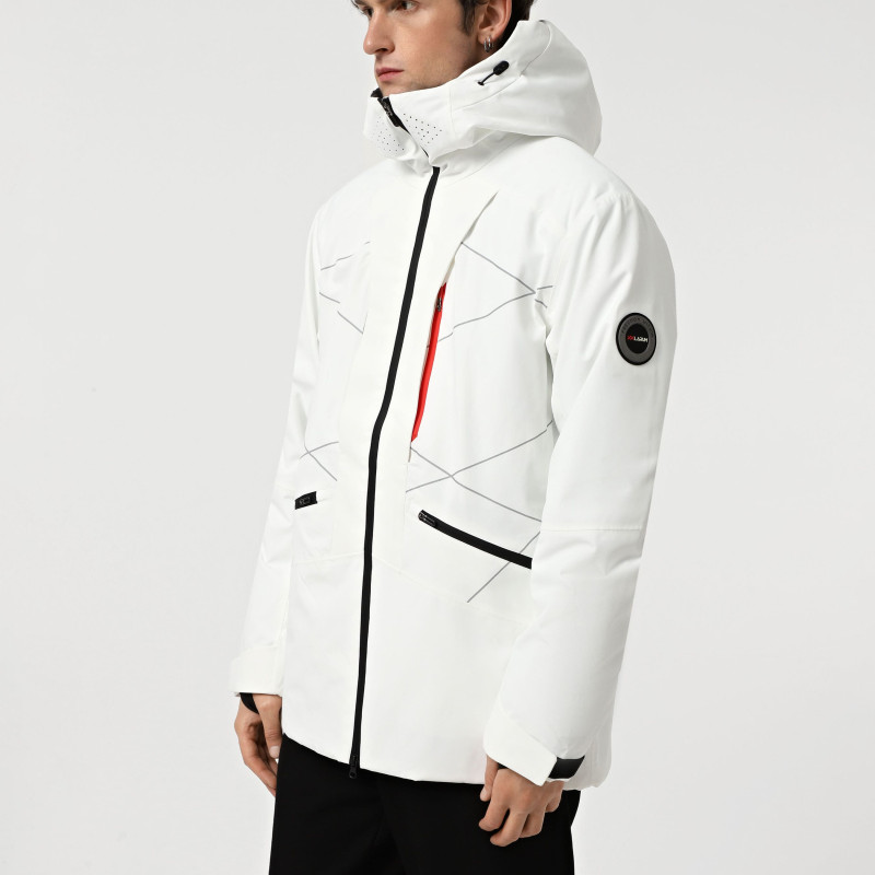 Men's jacket Larum Crest white 302504-100