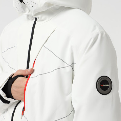 Men's jacket Larum Crest white 302504-100