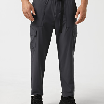 Men's pants Larum Declan dark gray 172522-020